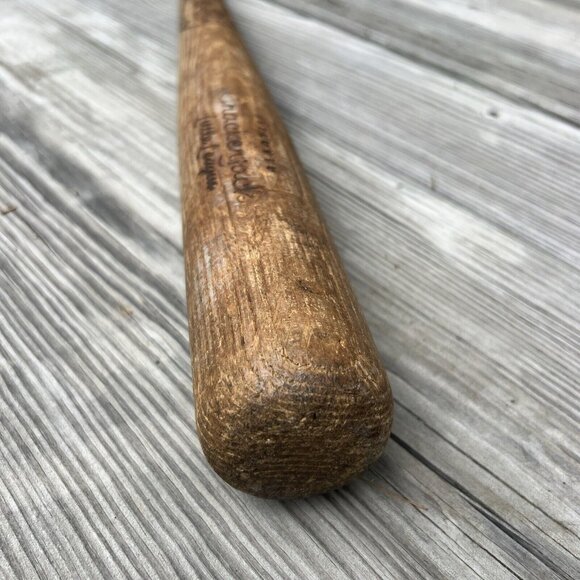 VTG Crackerjack Little League Hillerich & Bradsby Co. 02 Baseball Wood Bat 27" - Picture 12 of 15